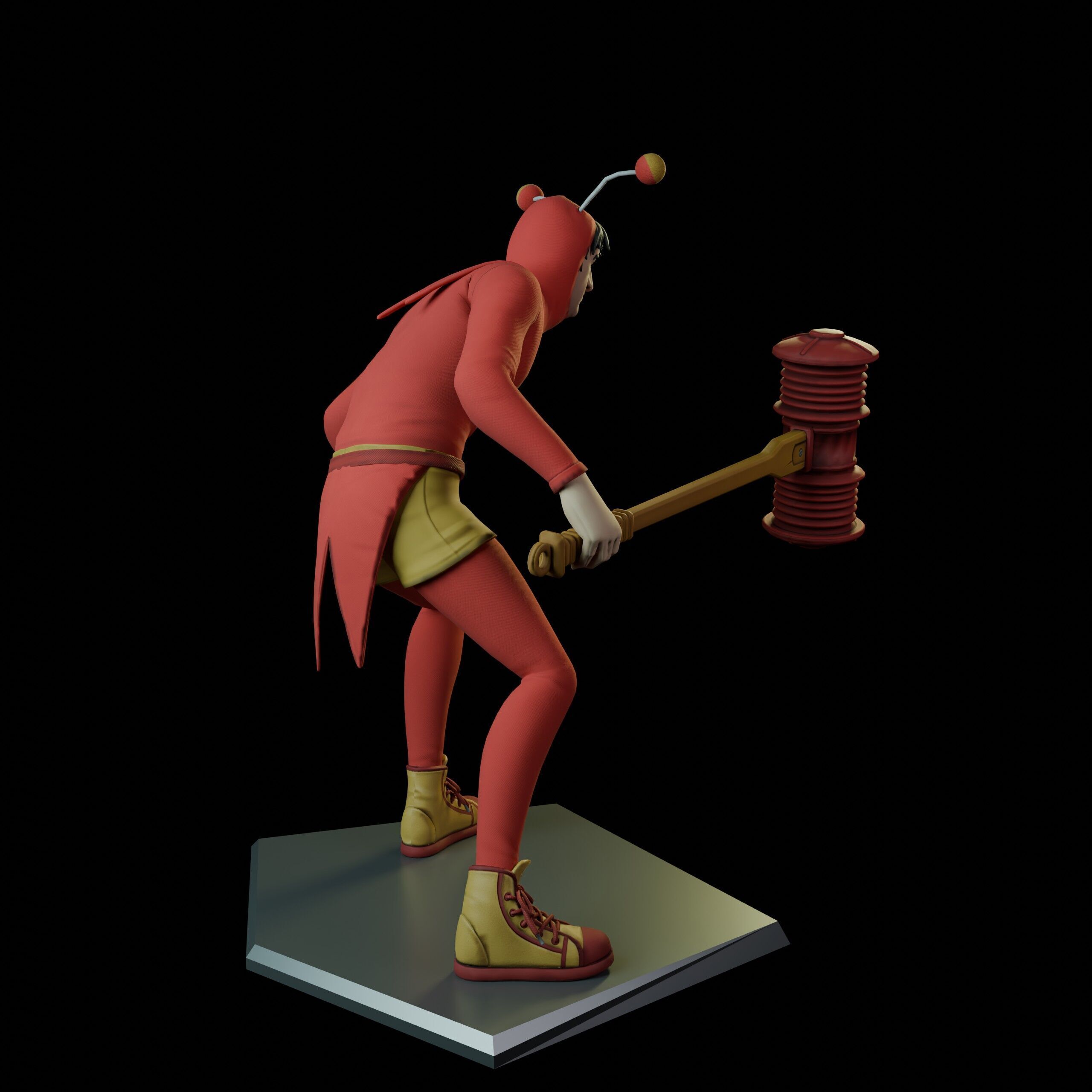 El Chapulin Colorado 3D print model_9