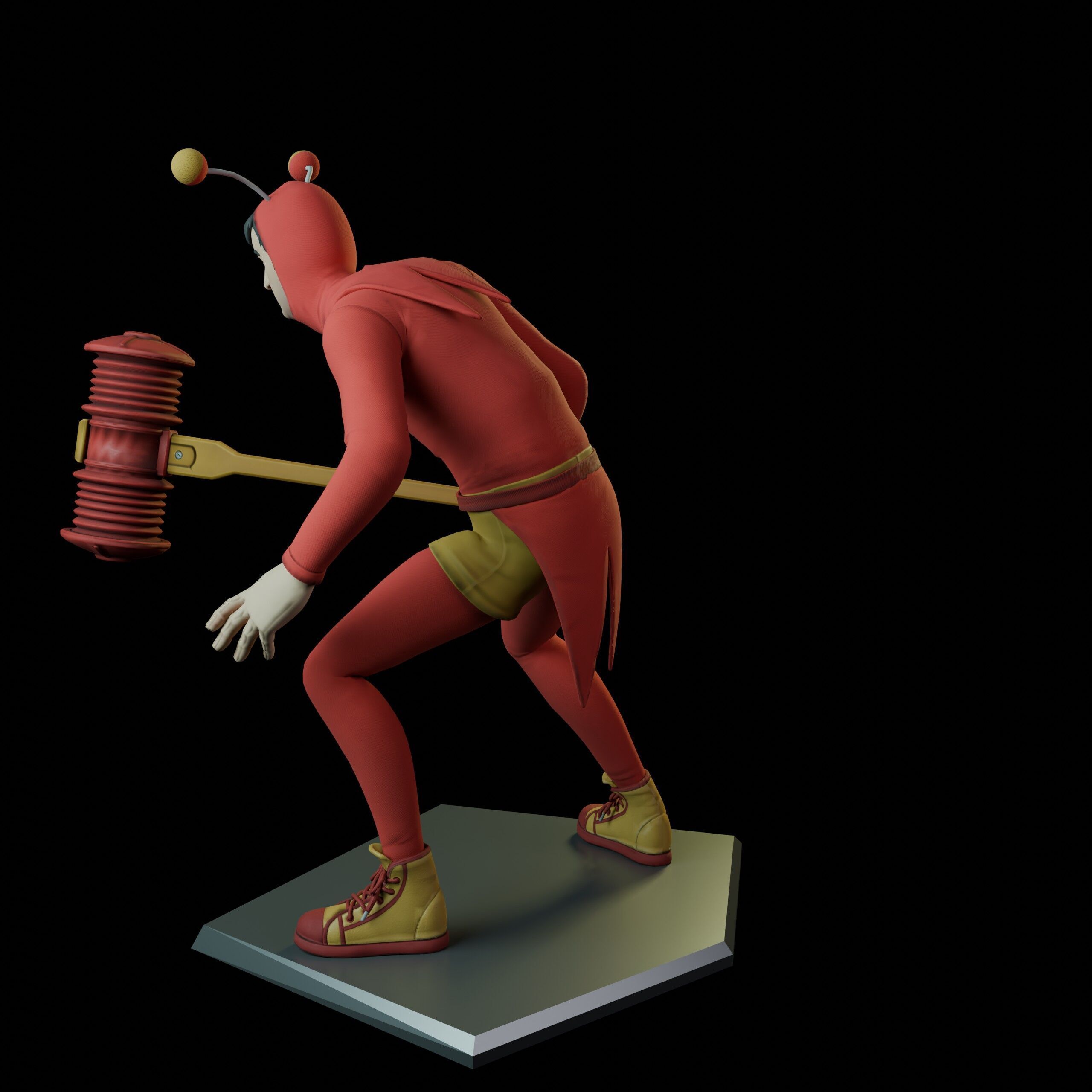 El Chapulin Colorado 3D print model_5