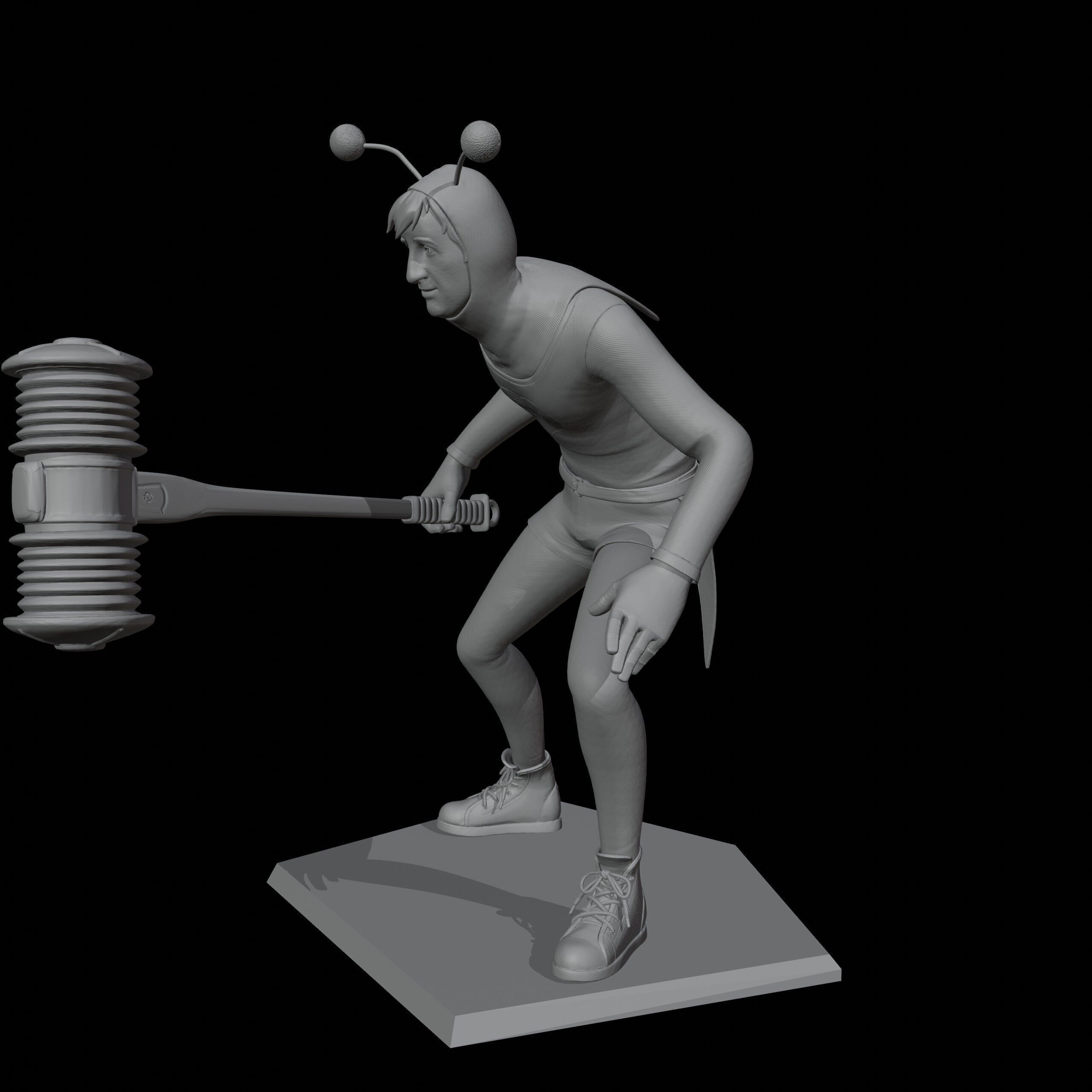 El Chapulin Colorado 3D print model_3