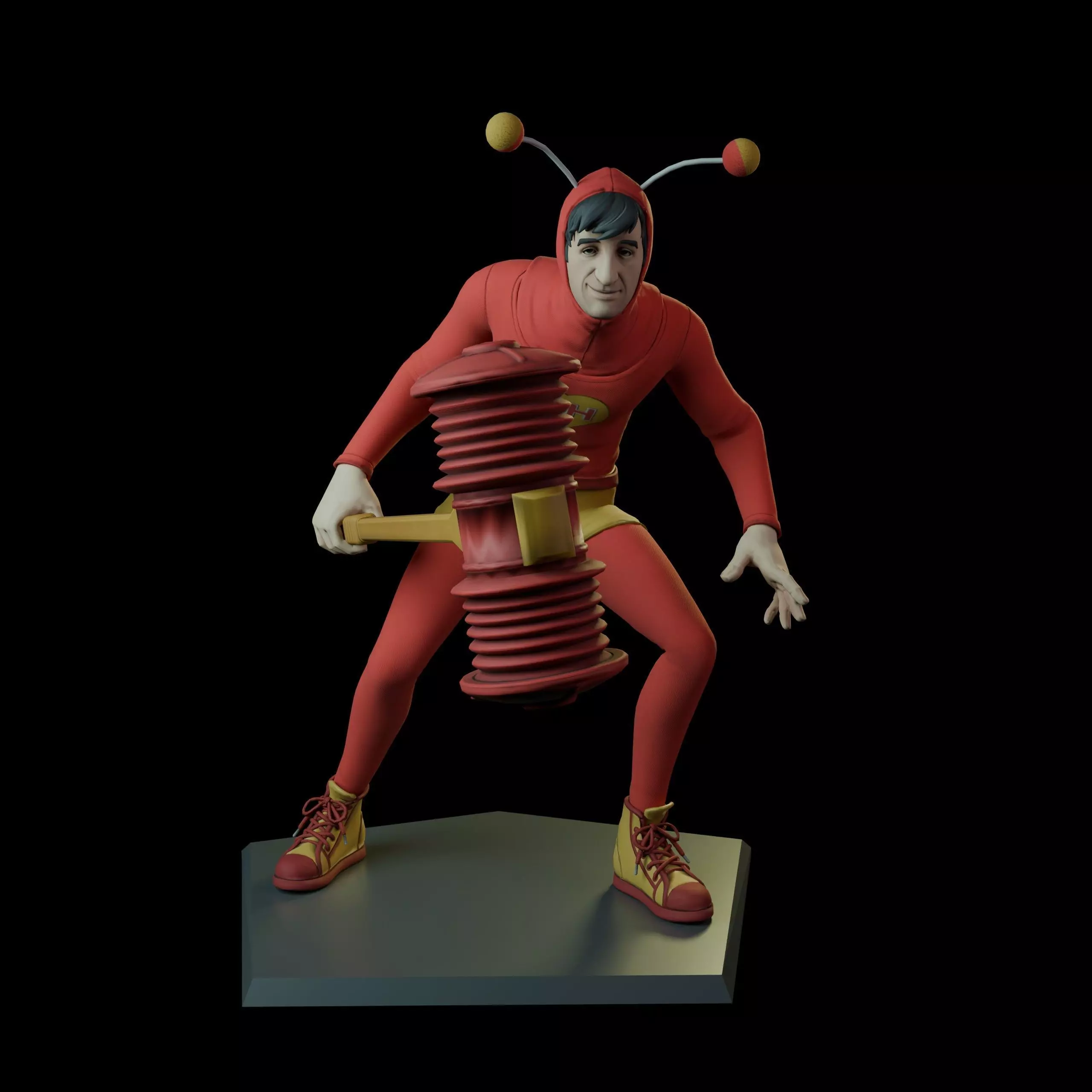 El Chapulin Colorado 3D print model_0