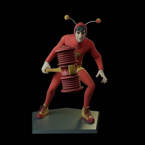 El Chapulin Colorado 3D print model