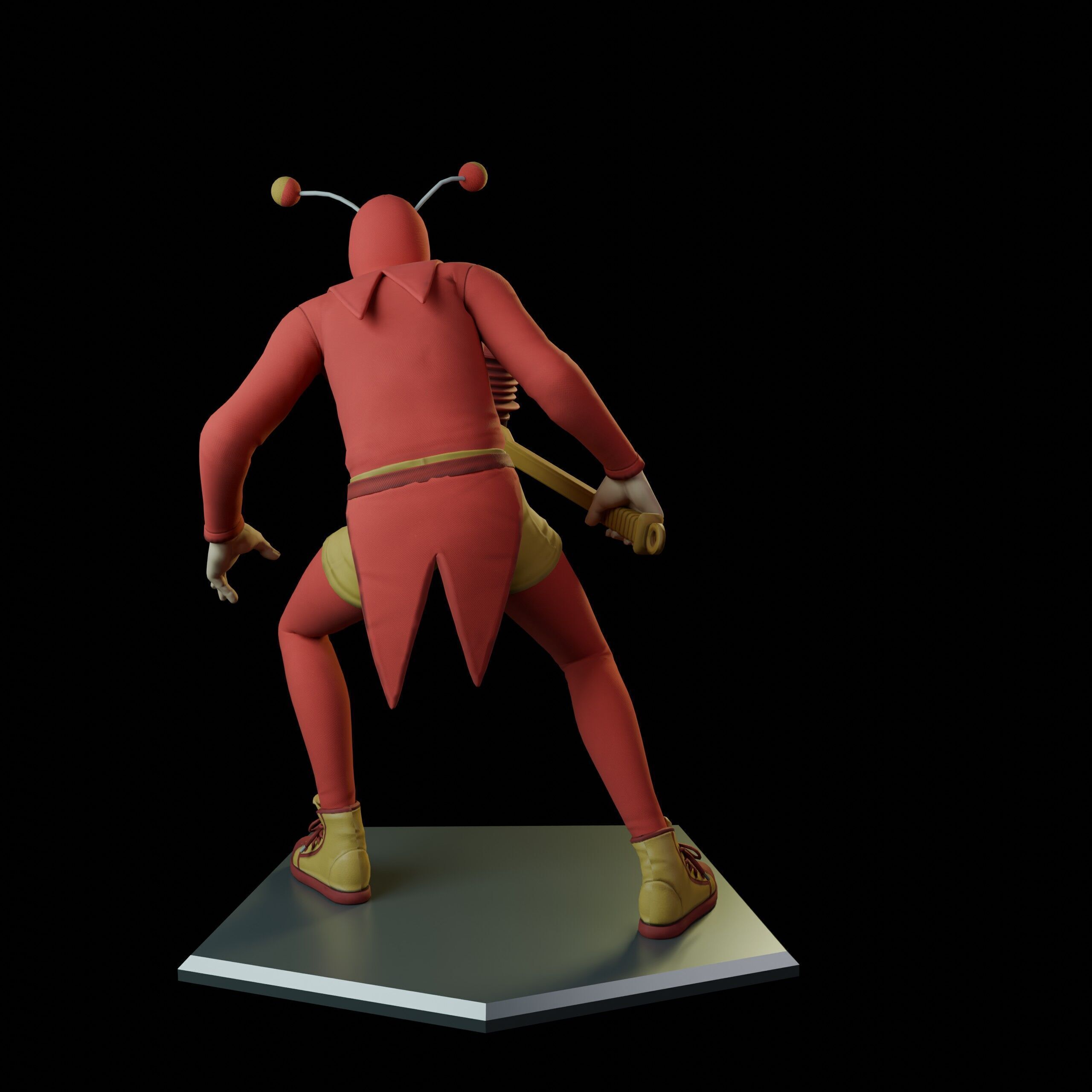 El Chapulin Colorado 3D print model_10