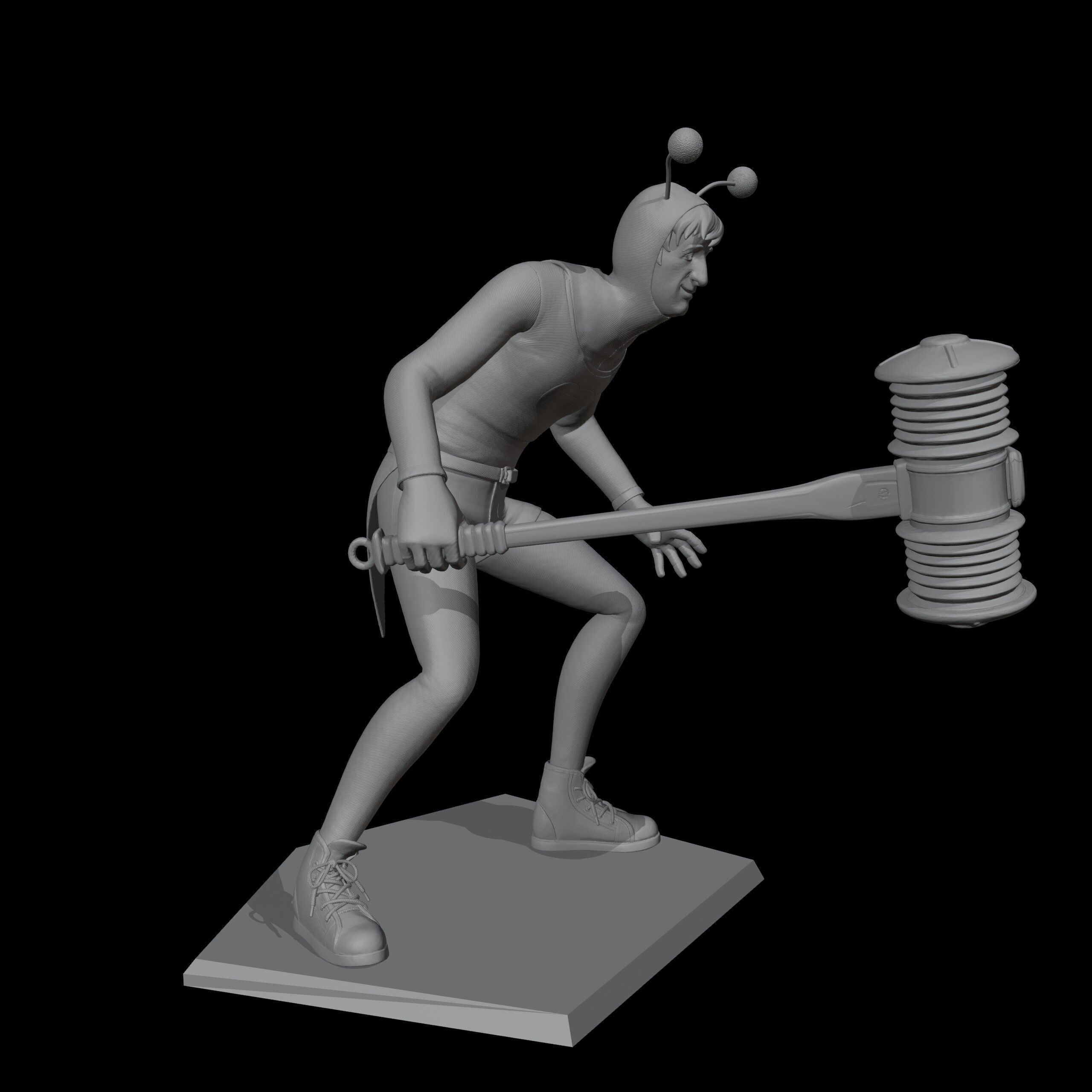 El Chapulin Colorado 3D print model_15