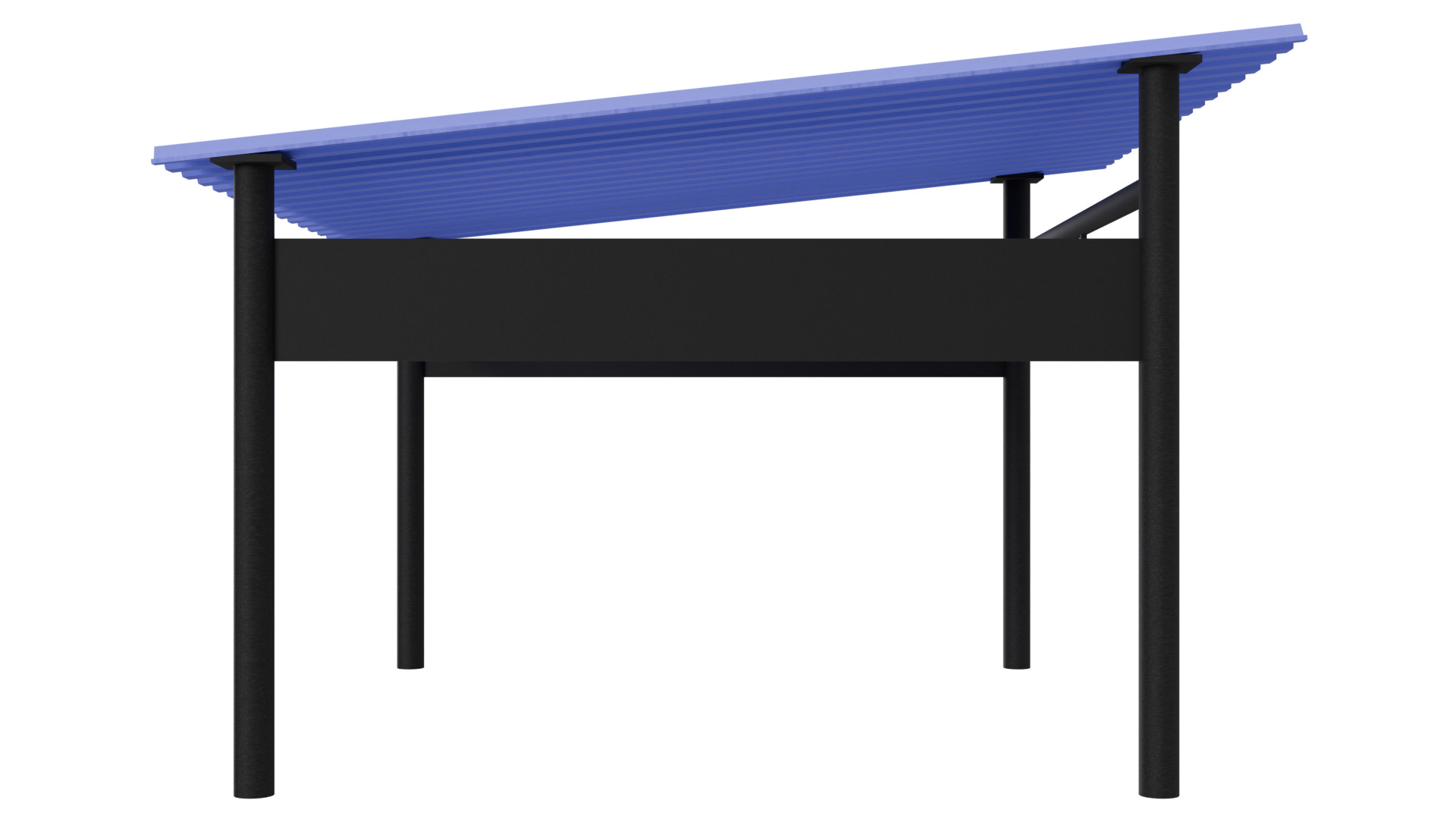 Low Poly Car Parking 3D Model - Game-Ready Low-poly 3D model_2