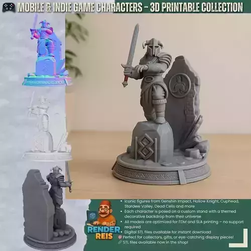 Nord Warrior Bust  3D Printable Skyrim Statue