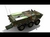 iveco guarani  6x6 morteiro  Low-poly 3D model_1