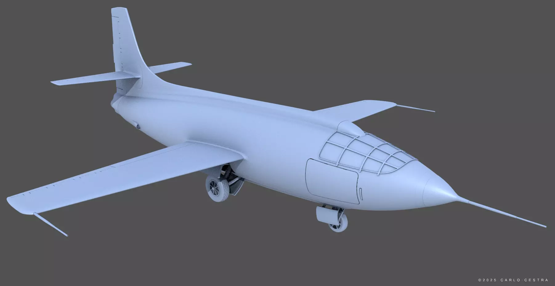 X1 - 1-32 scale 3D print model_0