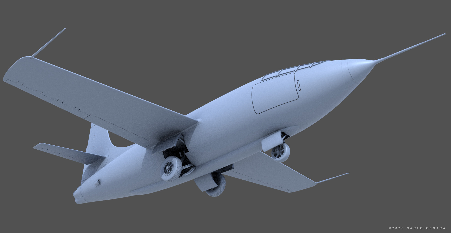 X1 - 1-32 scale 3D print model_1