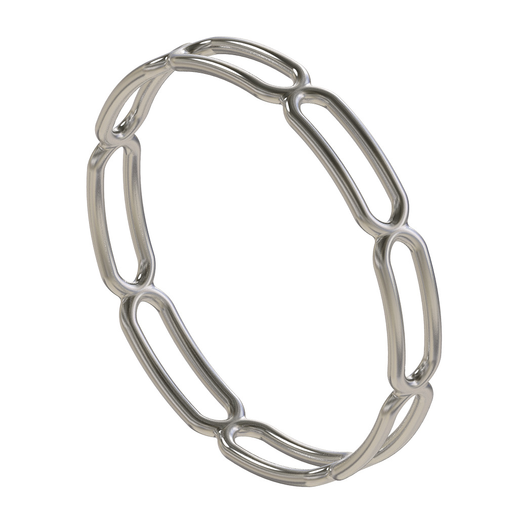 Graceful Fancy Bangle 3D print model_1