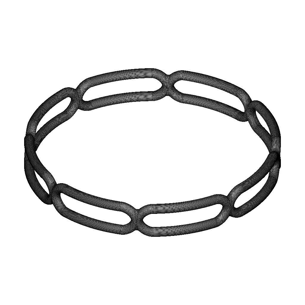 Graceful Fancy Bangle 3D print model_4