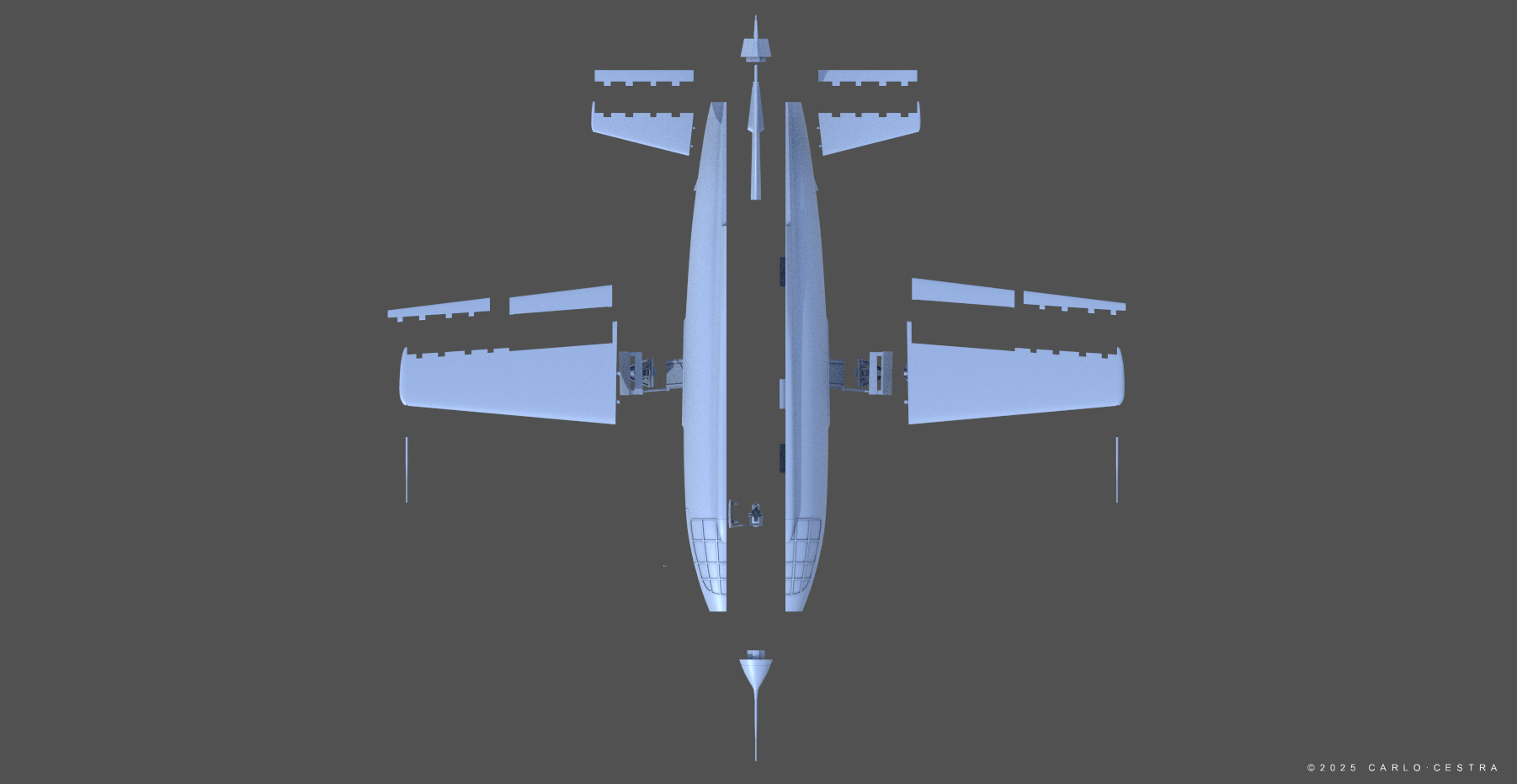 X1 - 1-32 scale 3D print model_13