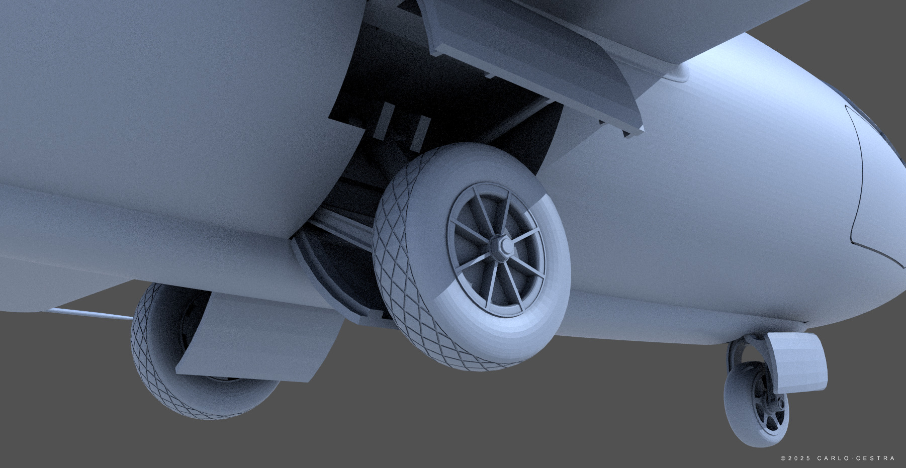 X1 - 1-32 scale 3D print model_5