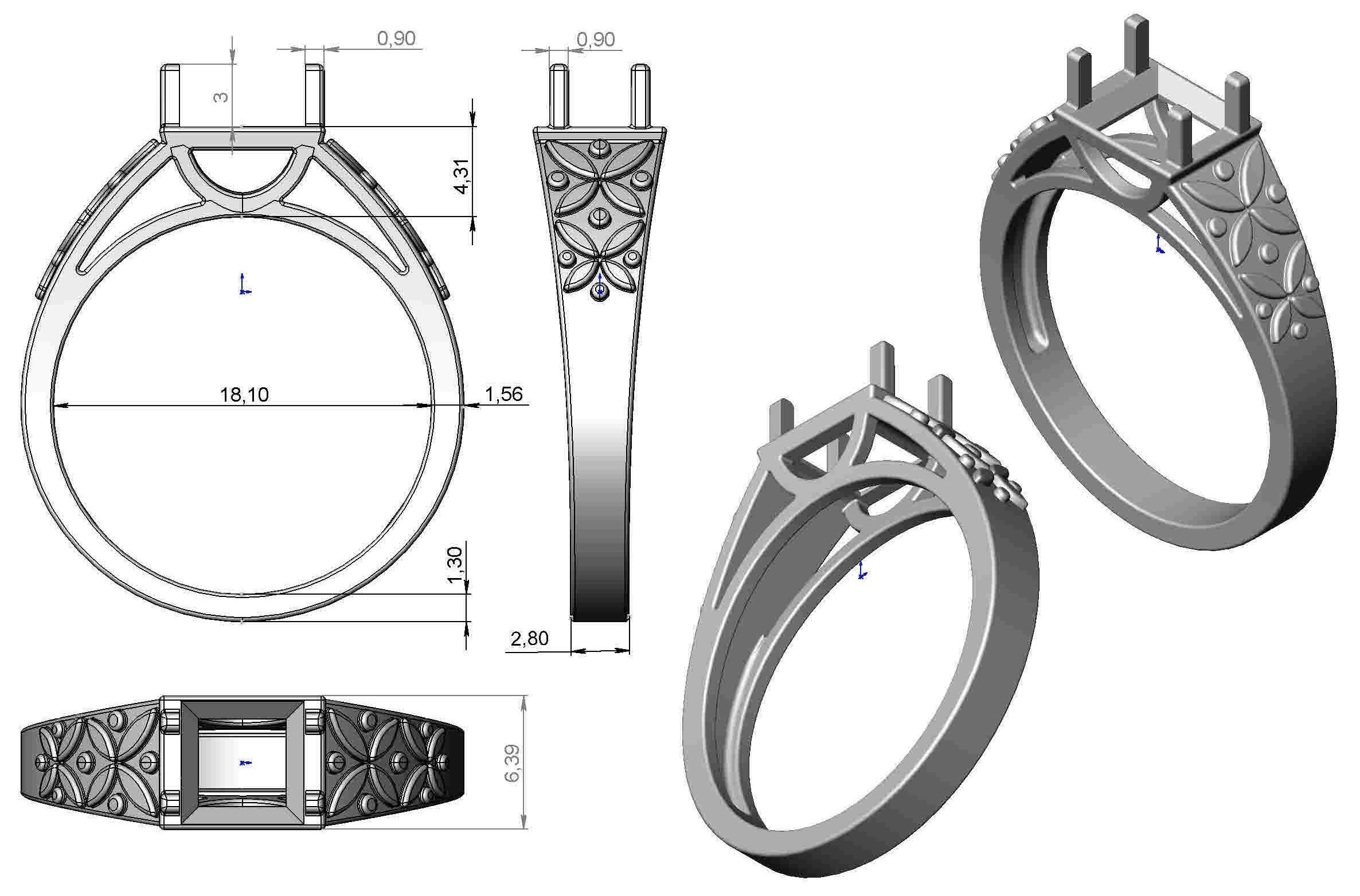Ring 3D print model_9