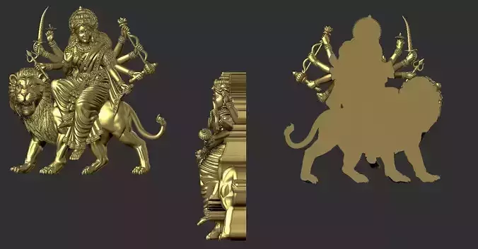 Sherawali maa pendent