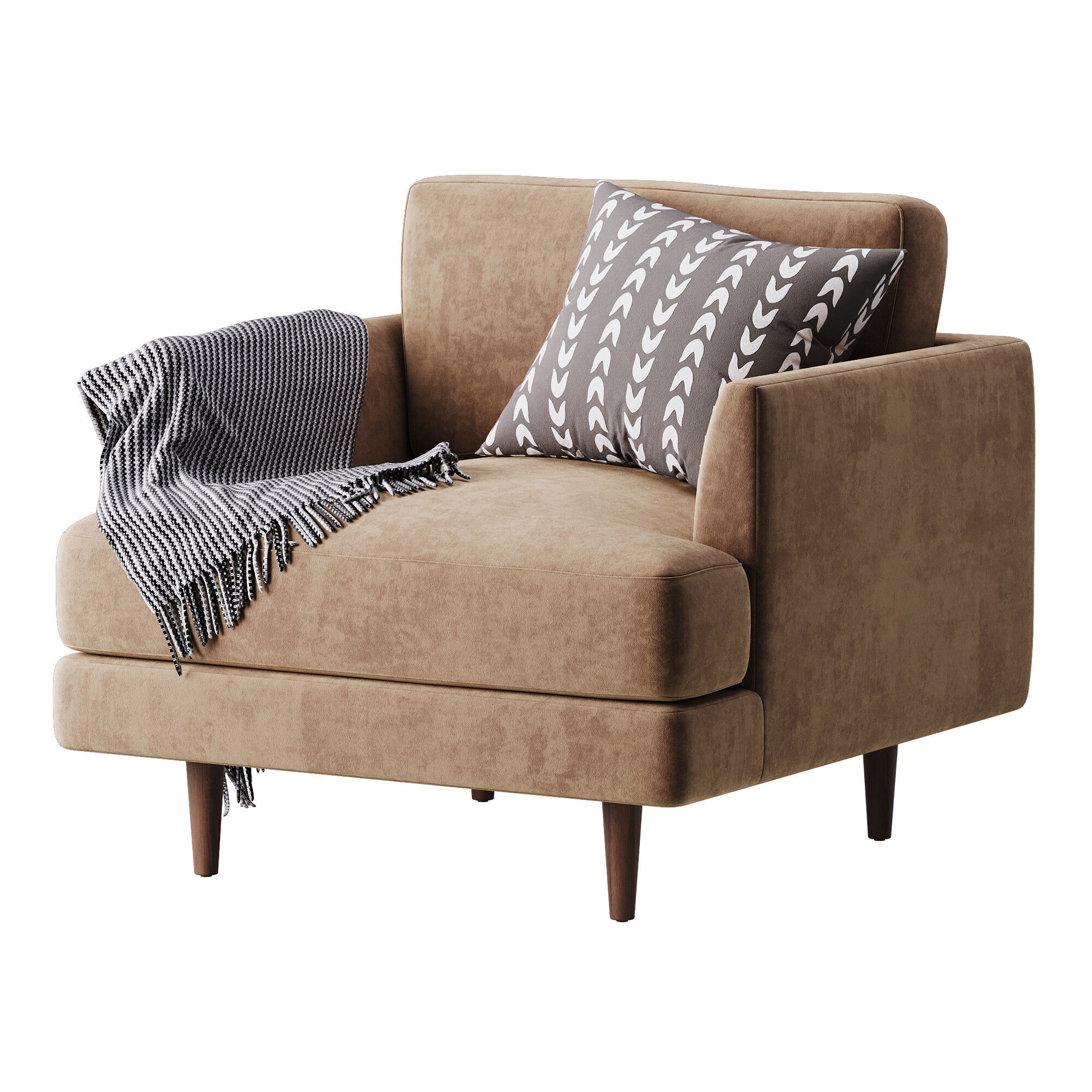 aric single seat sofa 3D model_11