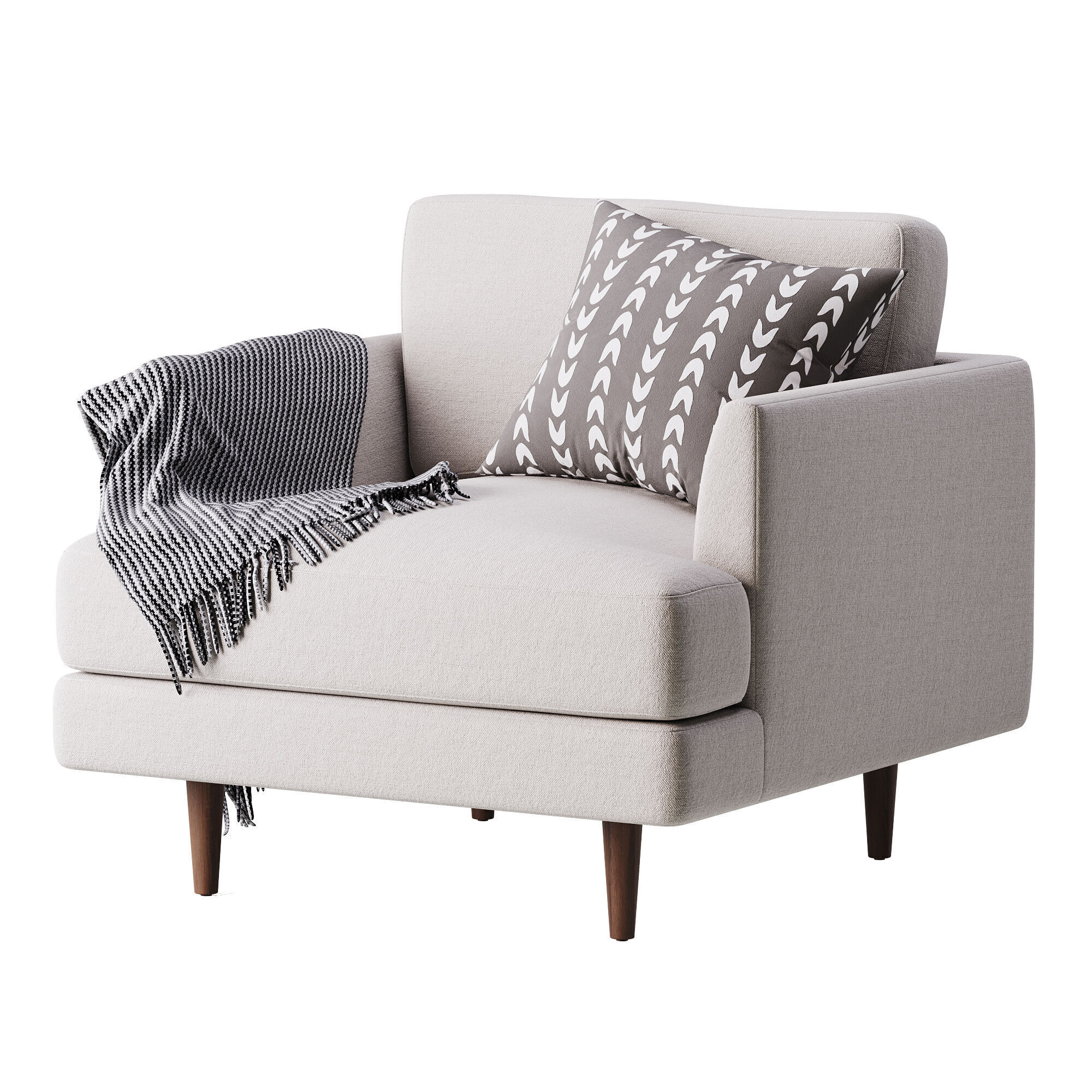 aric single seat sofa 3D model_8