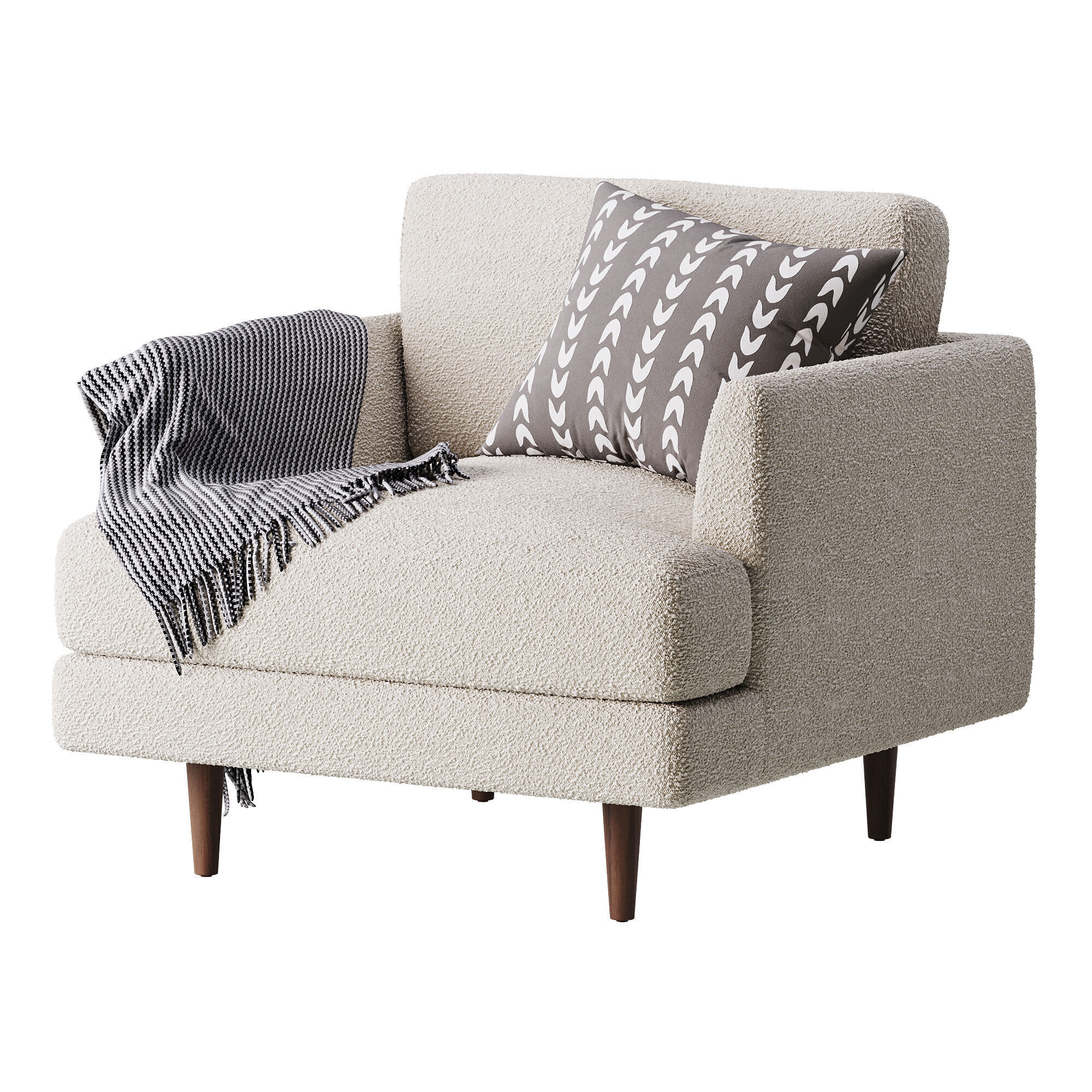 aric single seat sofa 3D model_12