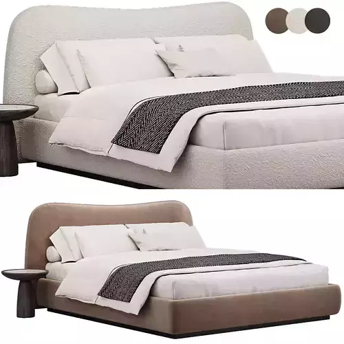  Aurore Double 180 bed by Bed