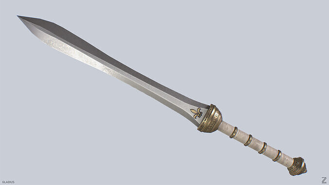Gladius Low-poly 3D model