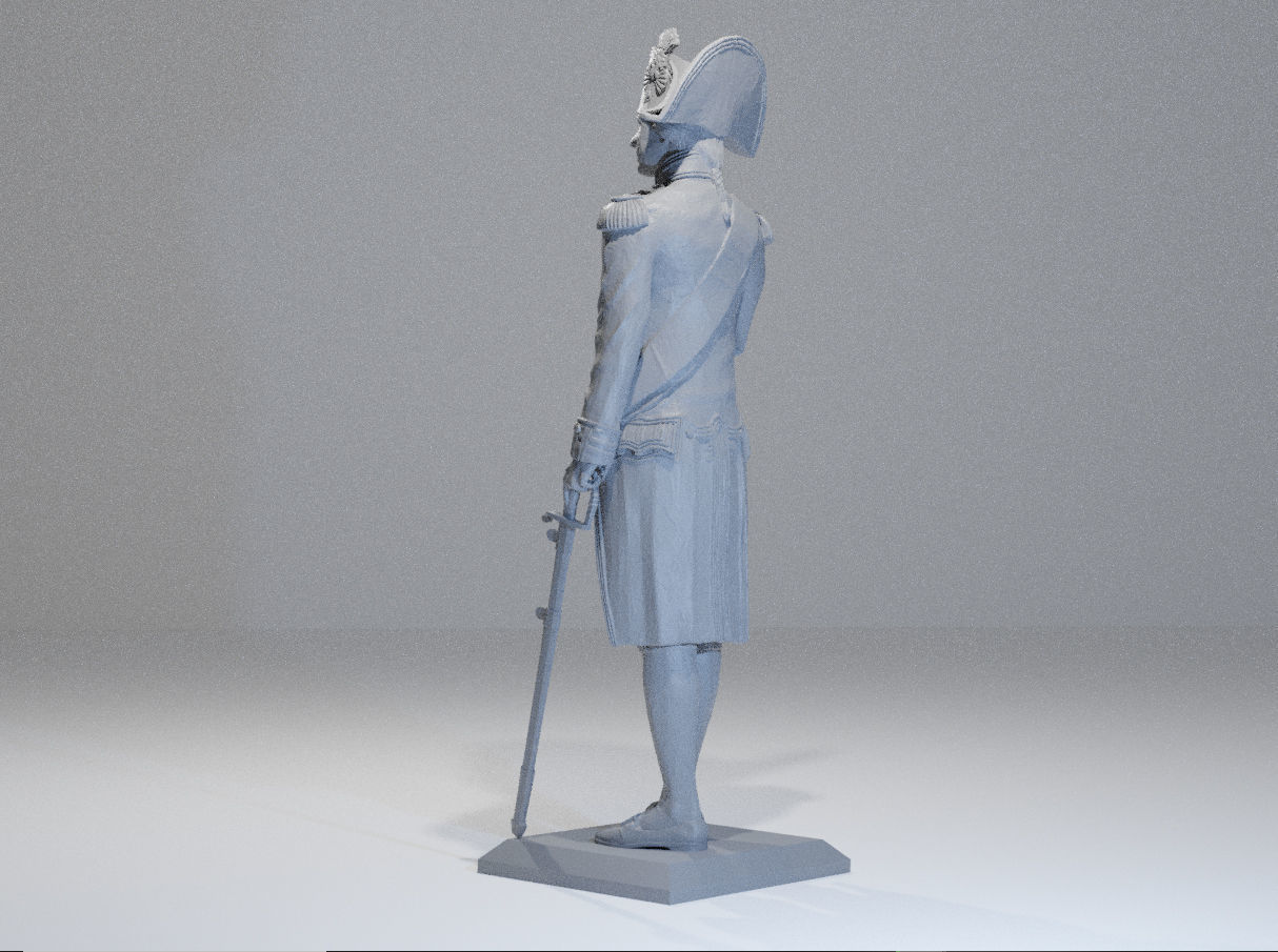 Vice Admiral Lord Horatio Nelson 3D print model_10