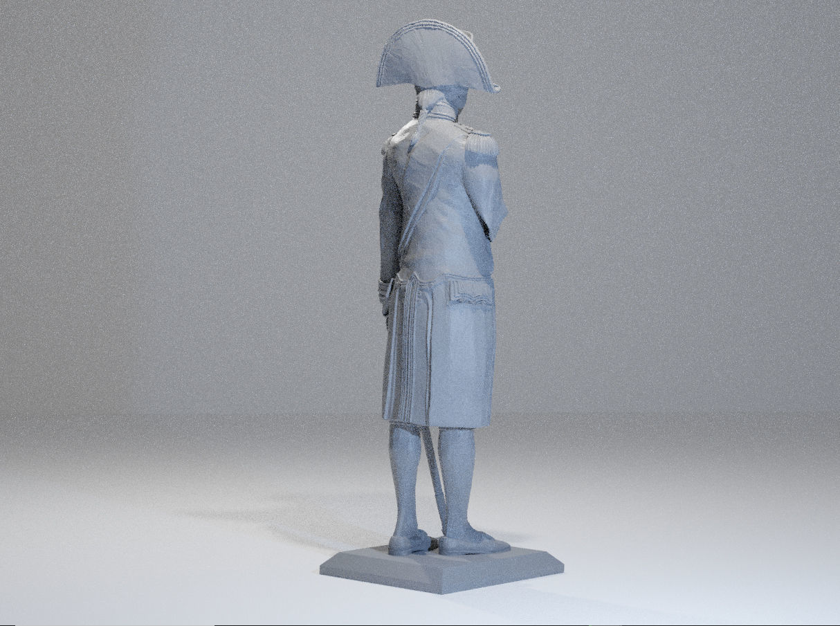 Vice Admiral Lord Horatio Nelson 3D print model_8