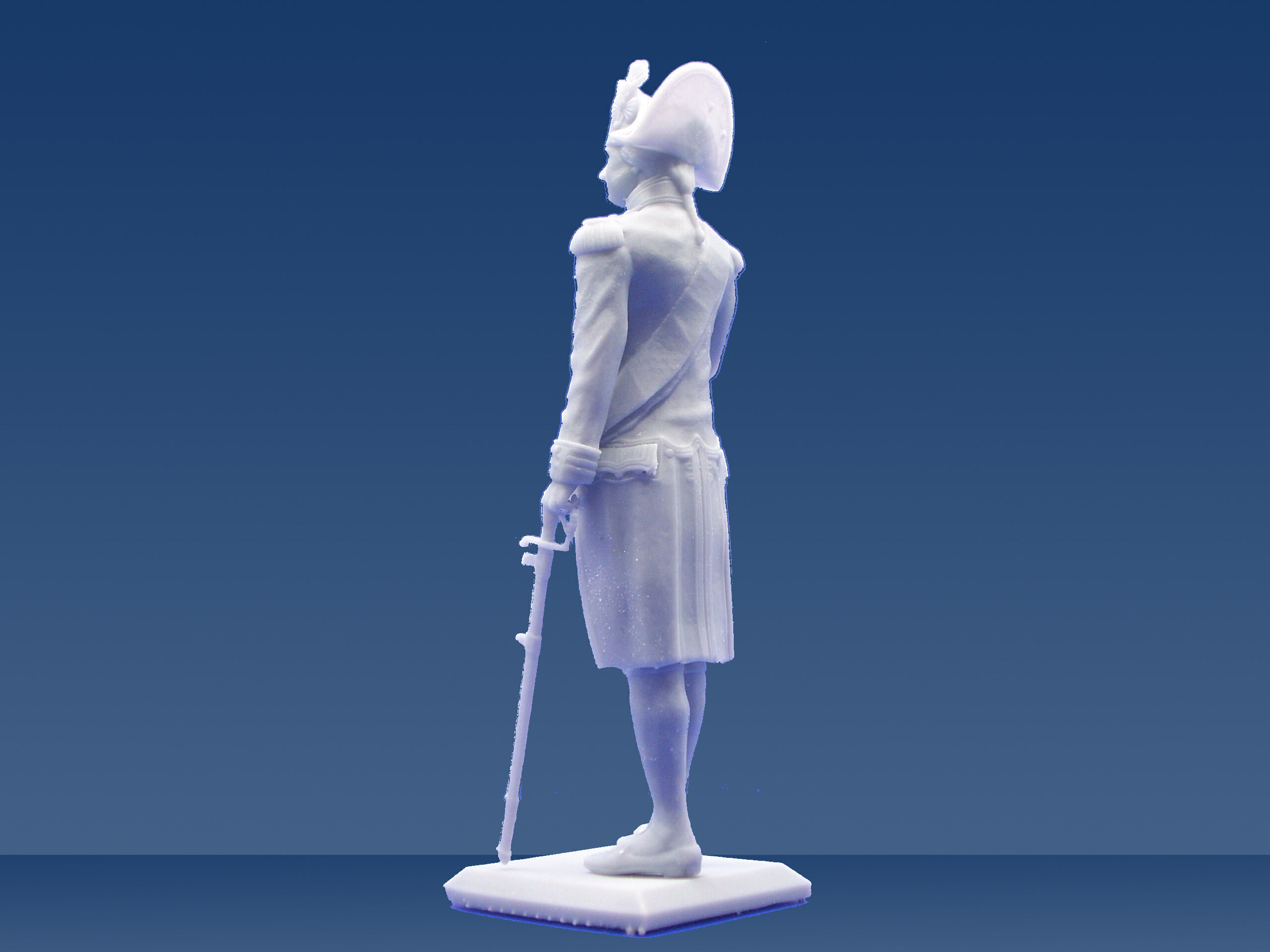 Vice Admiral Lord Horatio Nelson 3D print model_4