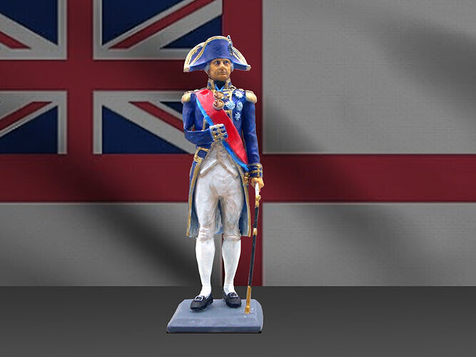Vice Admiral Lord Horatio Nelson 3D print model