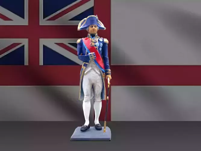 Vice Admiral Lord Horatio Nelson 3D print model