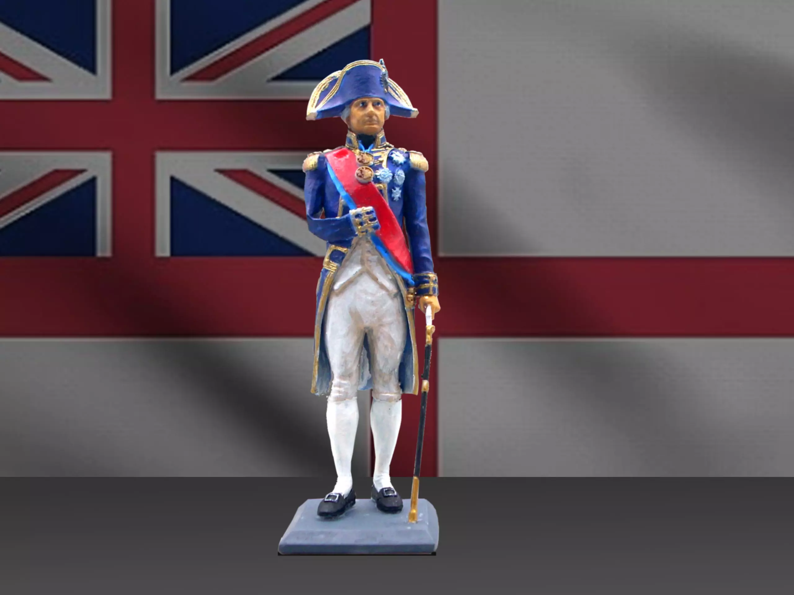 Vice Admiral Lord Horatio Nelson 3D print model_0