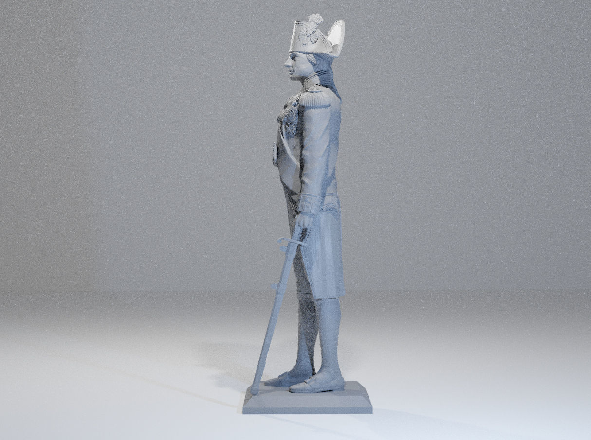 Vice Admiral Lord Horatio Nelson 3D print model_11