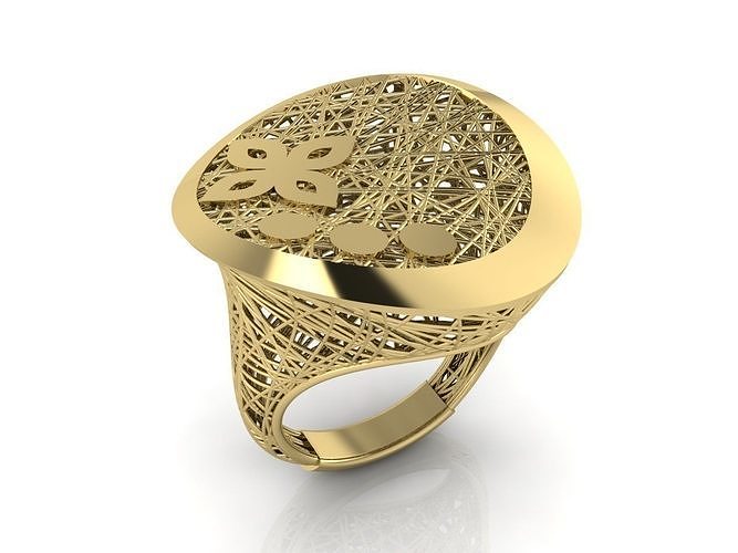 Ultra Vision Ring Jewelry 3D print model