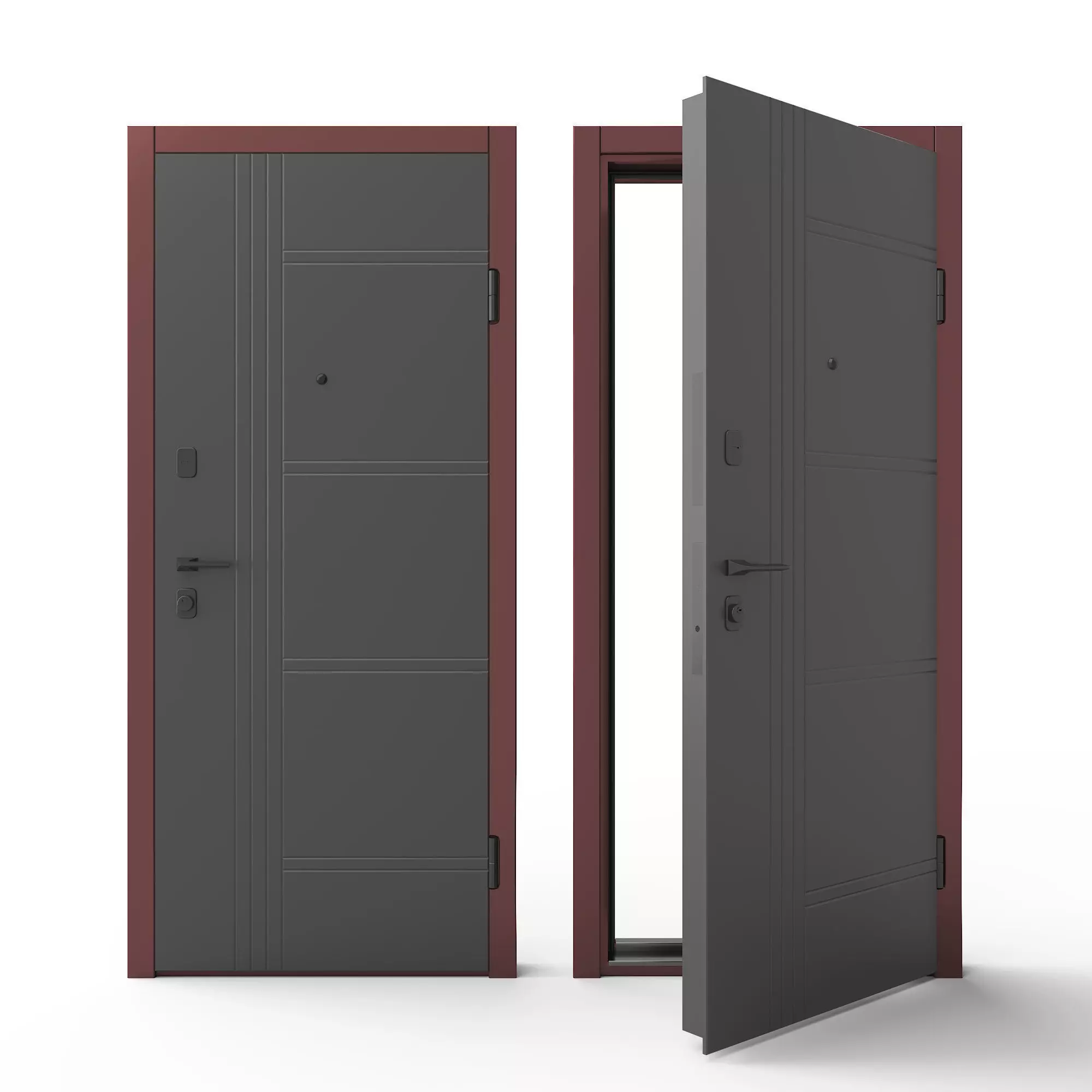 Zevil Door 3D model_0