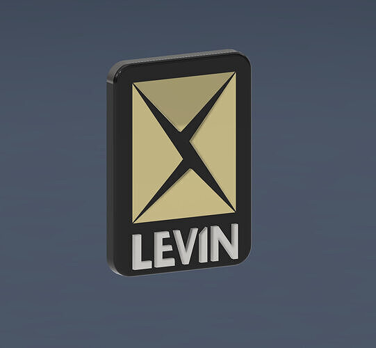 Toyota Corolla E10 E20 E30 Levin Badge 3D print model