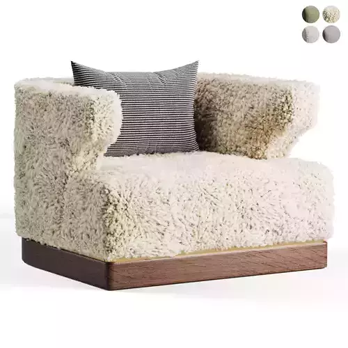 ARMCHAIR AMMONS 3D model