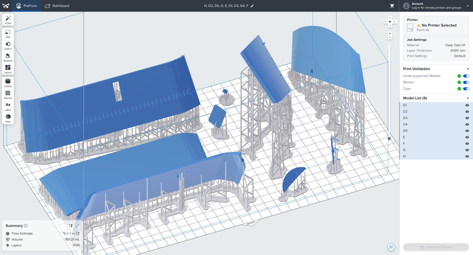 Super Yamato 51cm Twin Turret - 1-72 scale 3D print model_21