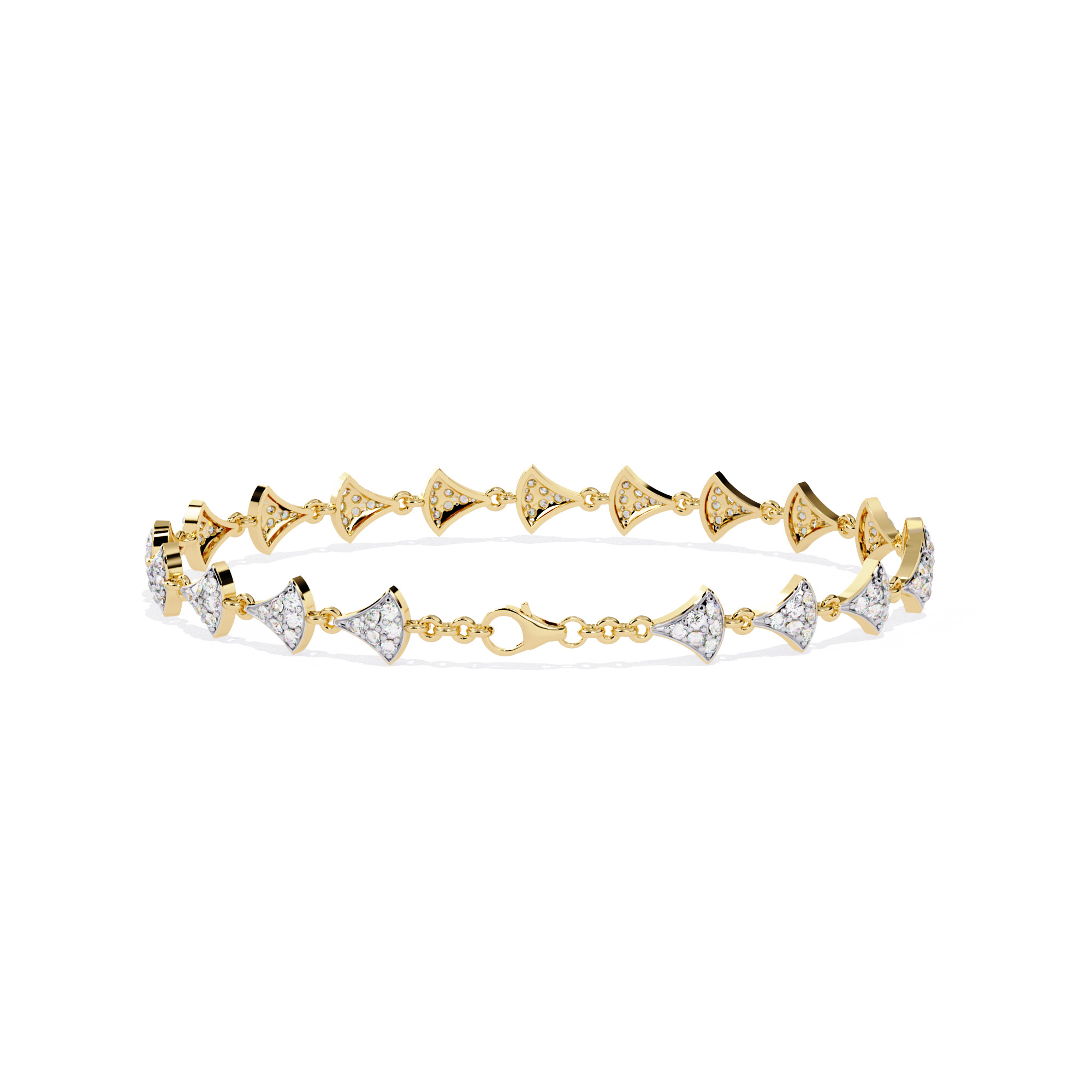 BRACELET DIAMOND -CAD-034 3D model_4