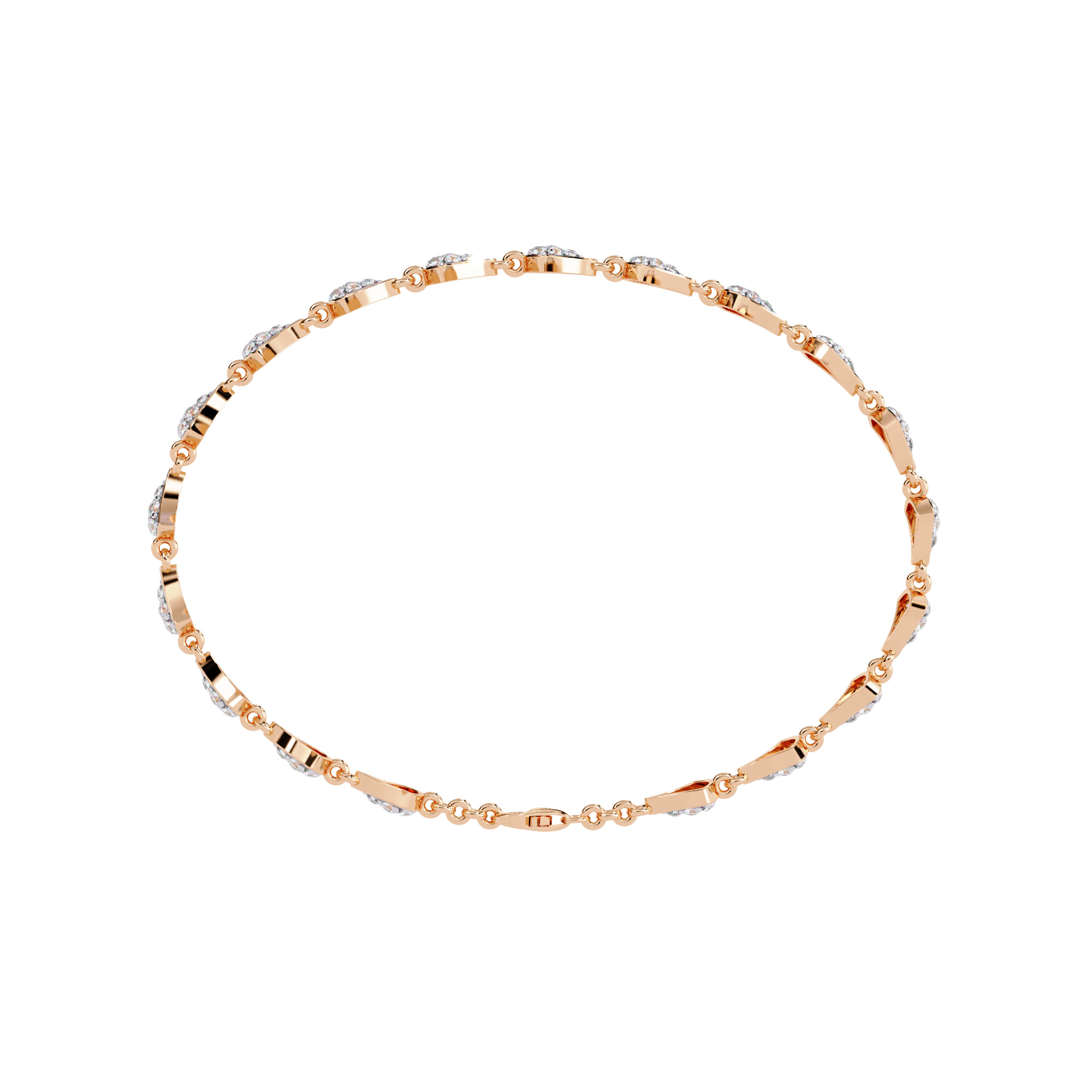 BRACELET DIAMOND -CAD-034 3D model_8