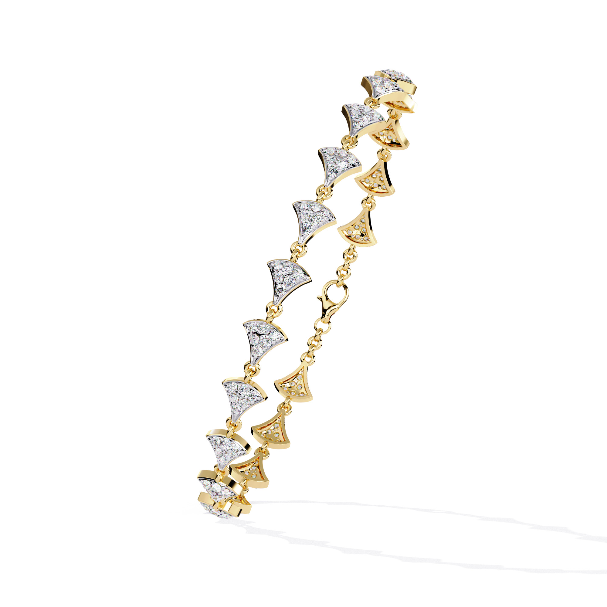 BRACELET DIAMOND -CAD-034 3D model_1