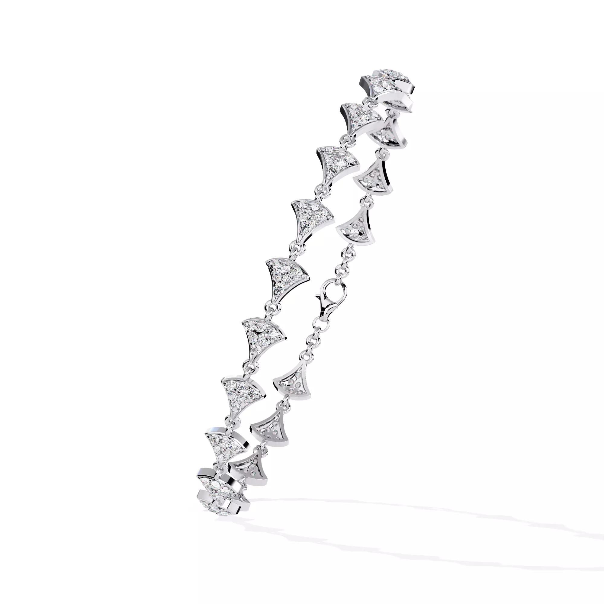 BRACELET DIAMOND -CAD-034 3D model_0