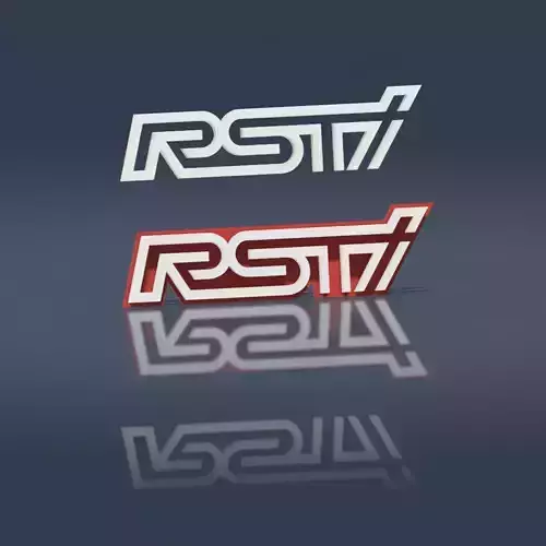 Subaru Impreza R-STI Badge