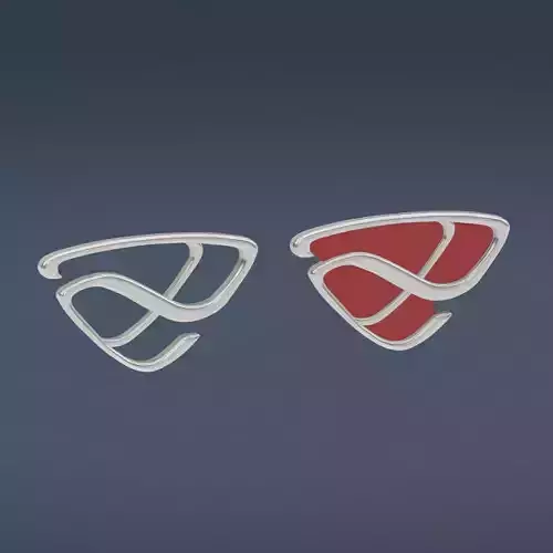 Mazda RX7 JDM Emblem 3D print model