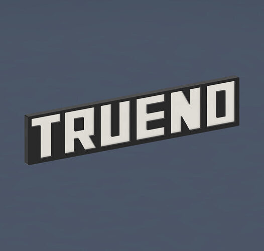 Toyota Trueno Badge 3D print model