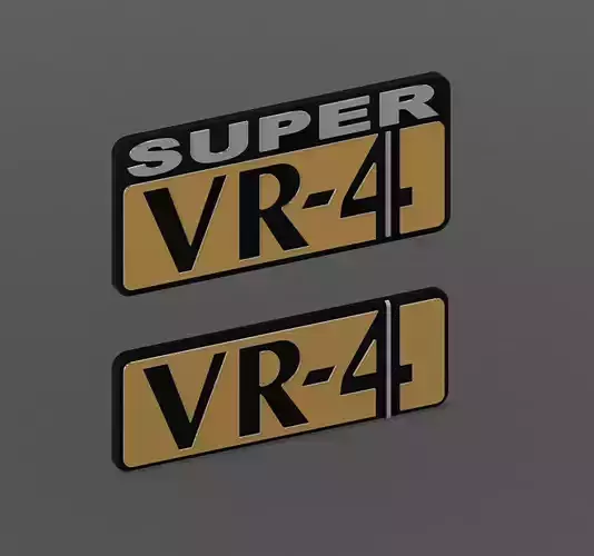 Mitsubishi Galant  Super VR4 Badge