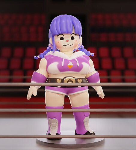 Moko Mojiro Figure For 3D Printing  3D print model