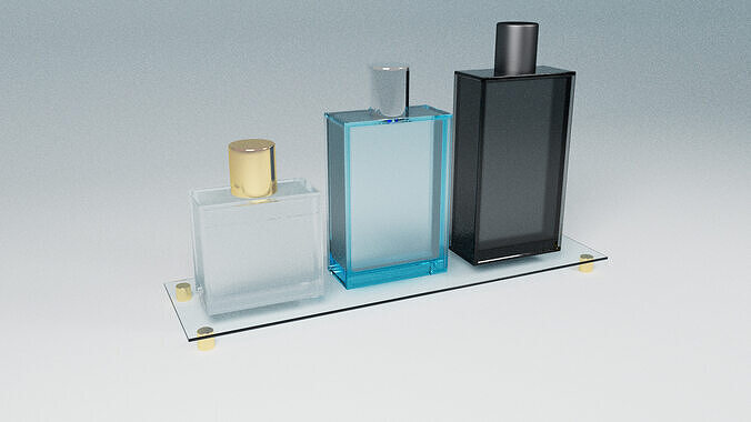 jars bottles2 3D model