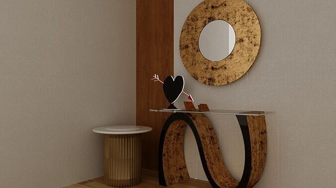 great room 3D print model