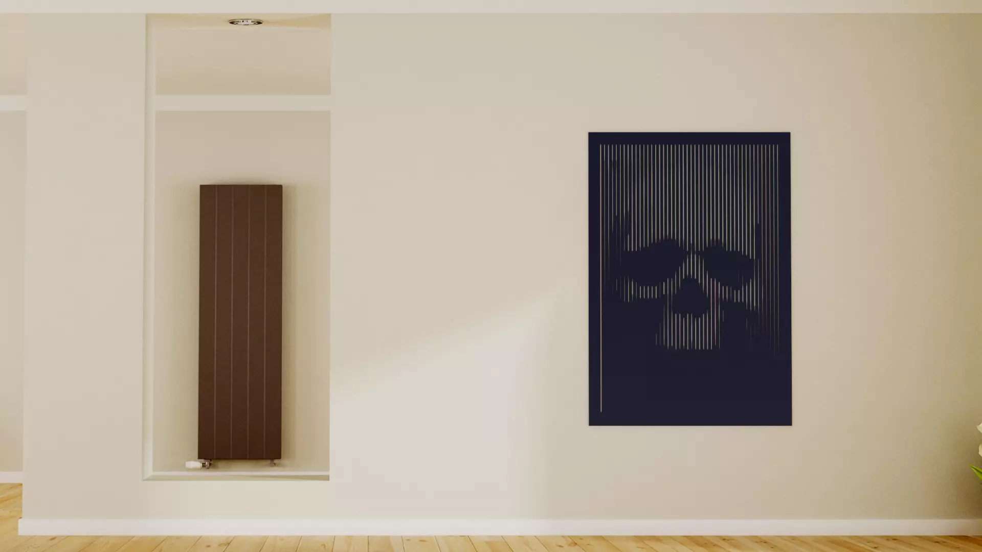 Halftone wall sticker Skull 02 3D print model