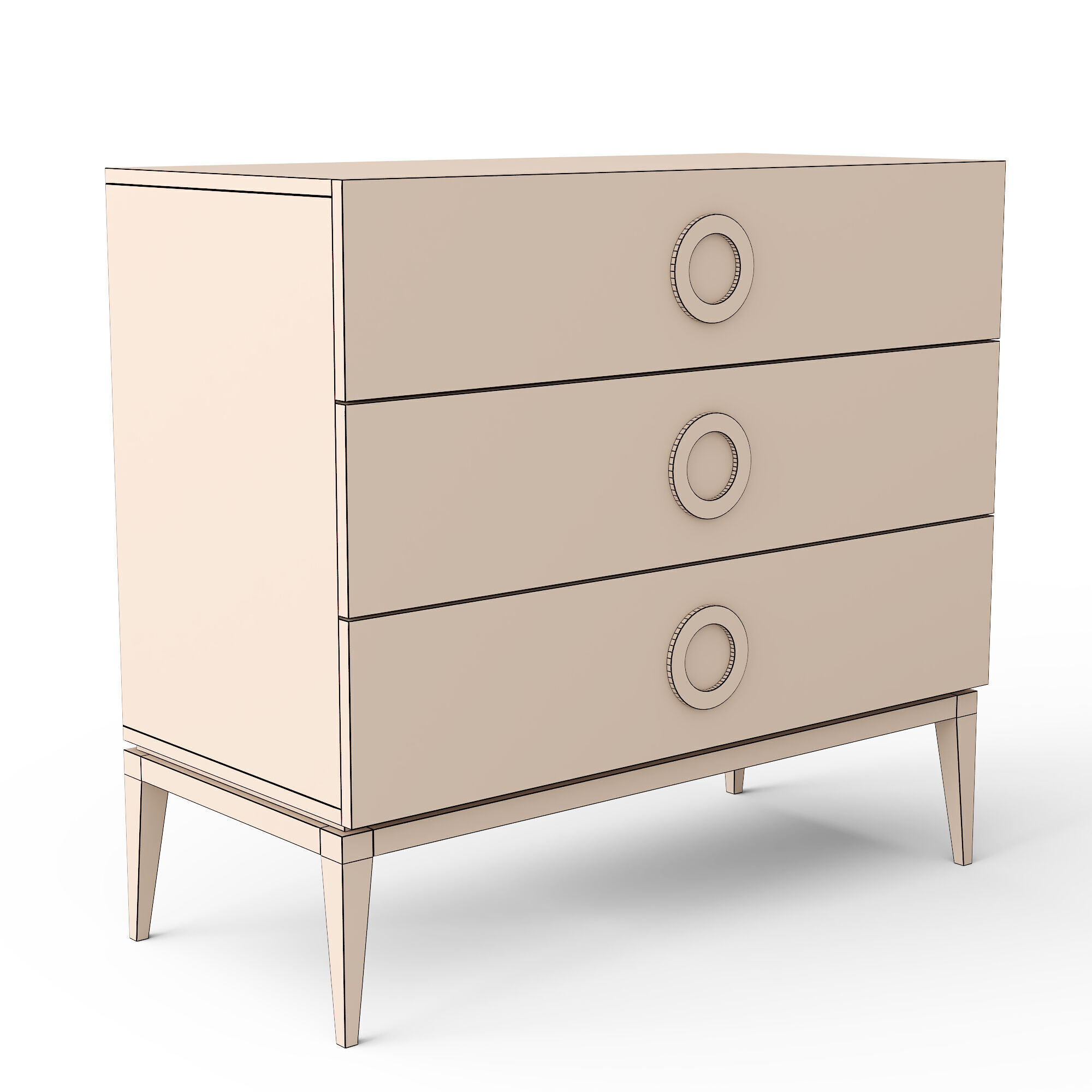 Vesrael Sideboard 3D model_2