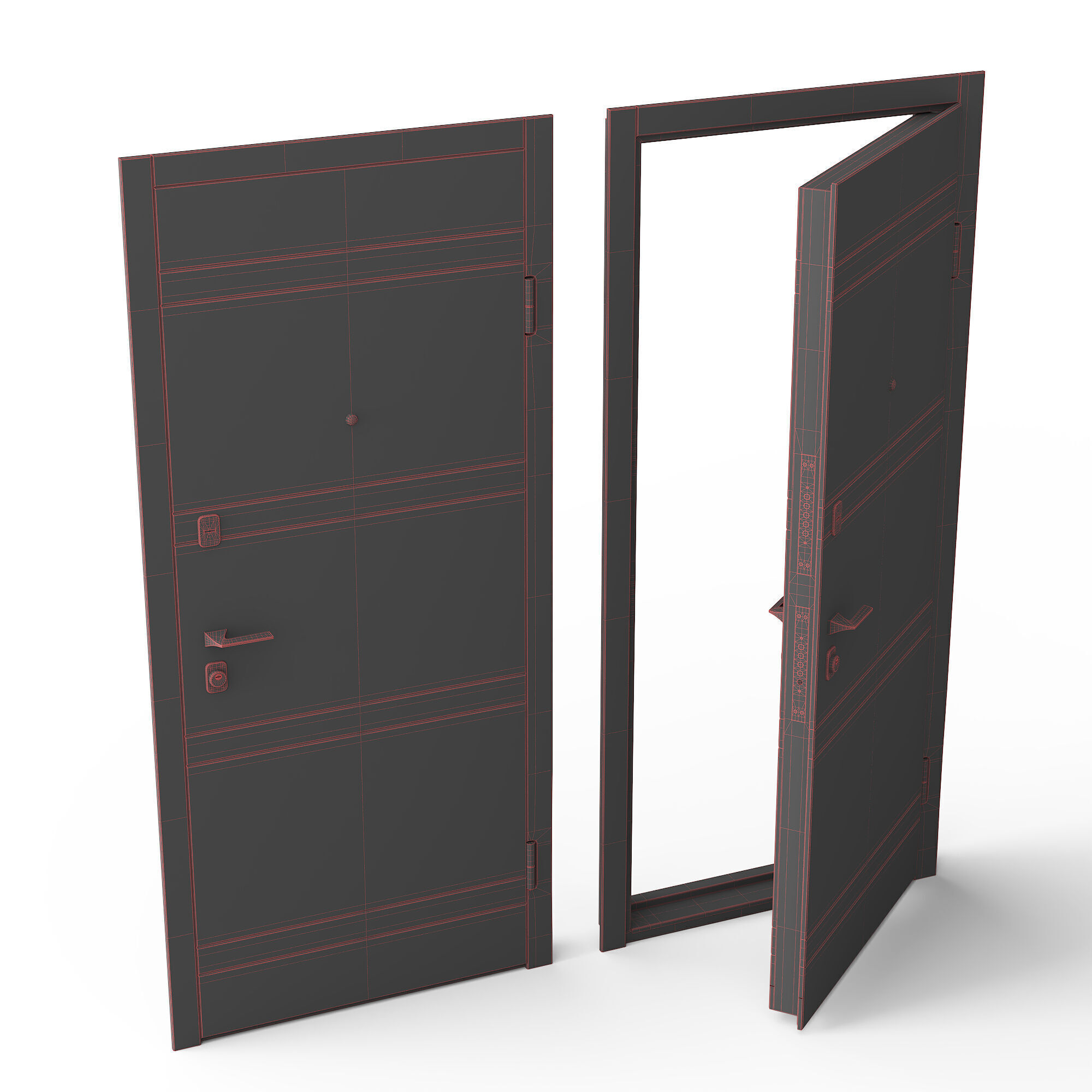 Vavvy Door 3D model_2