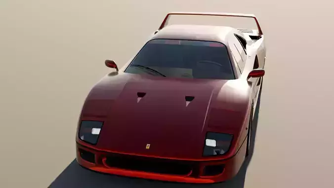 Ferrari f40 car